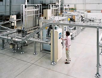 Automatic Piston Skirt Coat, PistonCoating.com, Three fully automatic piston skirt coat machines integrated with piston accumulators, vision, and piston curing.